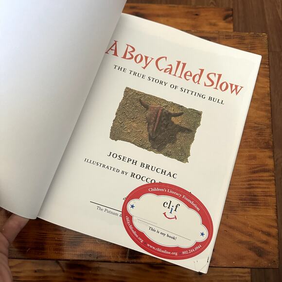 Vintage 1994 A Boy Called Slow A True Story Of Sitting Bull Paperback Book - Picture 2 of 9